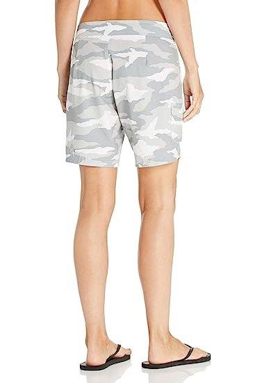 Women's Marina Solid Stretch Boardshort (Reg & Plus Sizes)