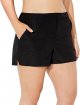 Women's Plus Size Swim Shorts Quick Dry Two-Piece Swim Trunks
