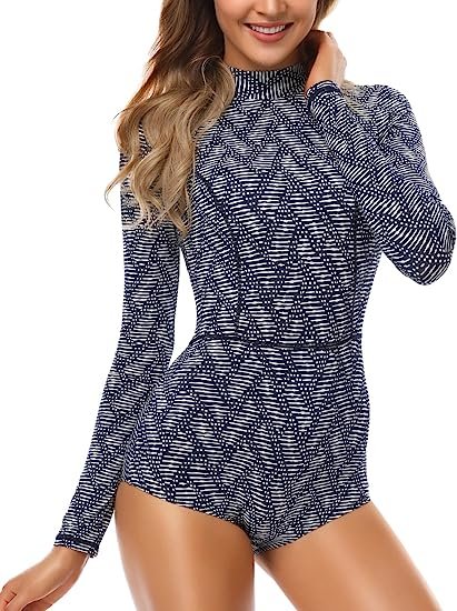 Women's Sun Protection UPF 50+ Long Sleeve Swim Shirt