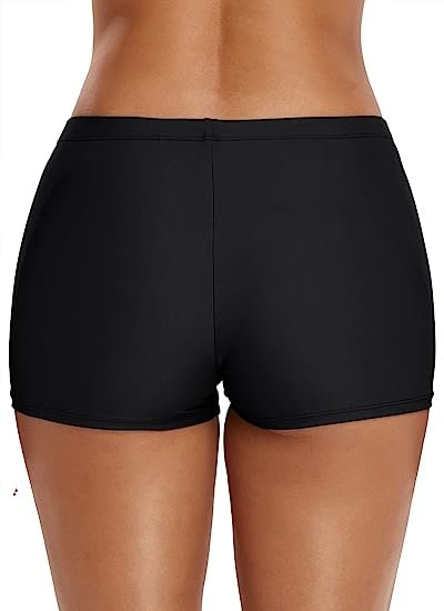 Ladies Swim Shorts Stretch Beach Shorts